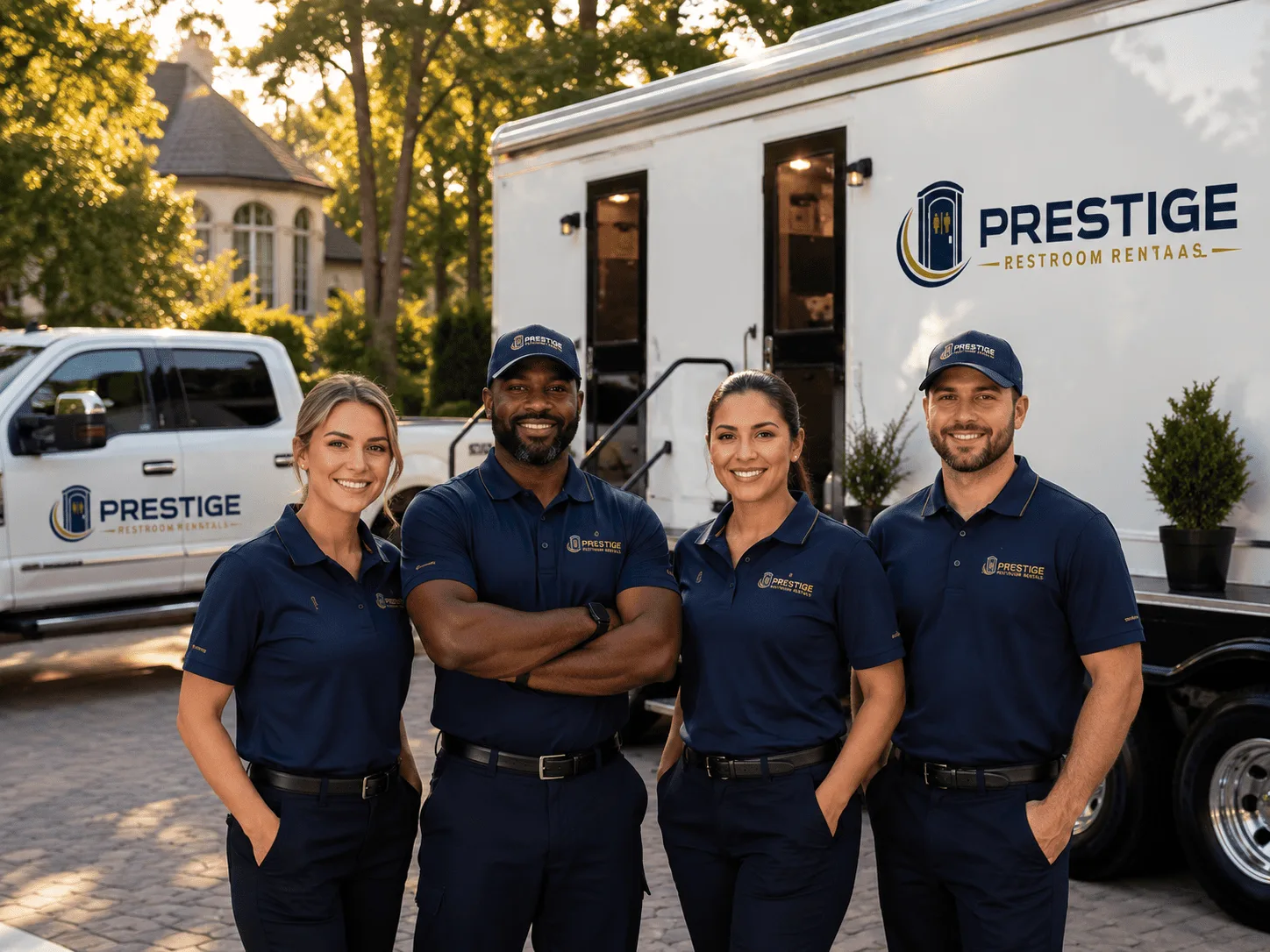Trusted Luxury Portable Restrooms company in Inez, TX